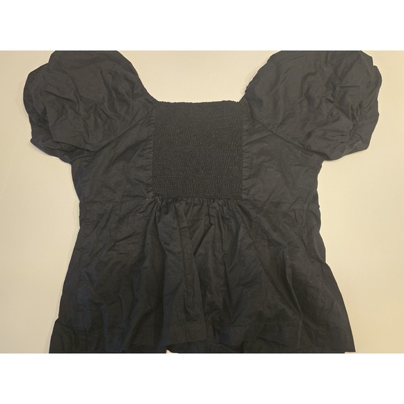 Old Navy ~ Off Shoulder,‎ Black Blouse/Top ~ Women's Large - Picture 5 of 5